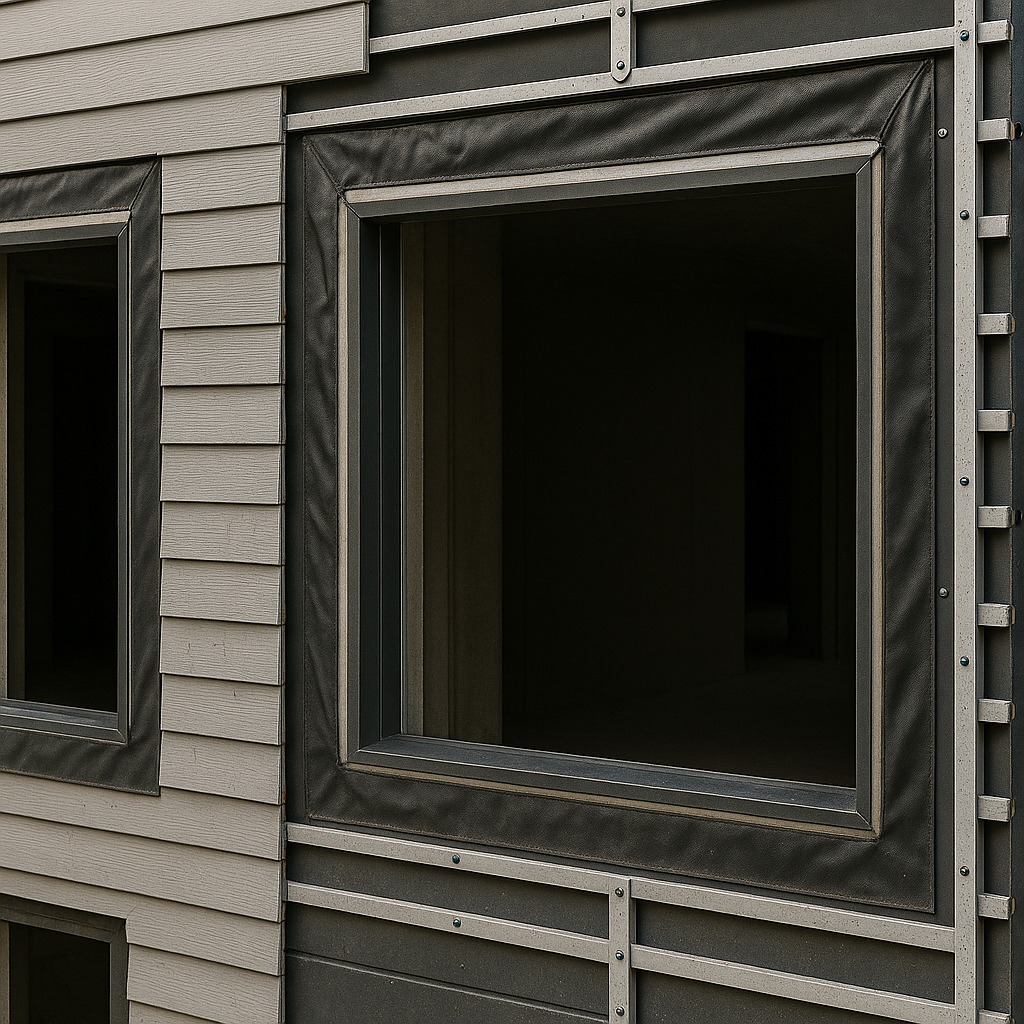 EPDM facade waterproofing application